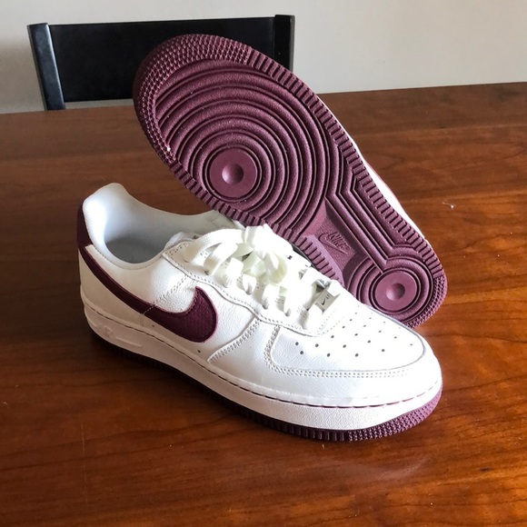 Nike Men's Air Force 1 Low '07 Craft Dark Beetroot DB4455-100 - Picture 1 of 5